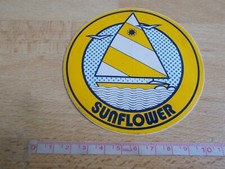 Autocollant voile sunflower d'occasion  Toulon-