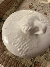 Ceramic canister white for sale  Gloversville