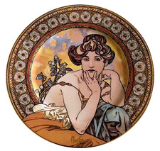 Alphonse mucha goebel gebraucht kaufen  Berlin
