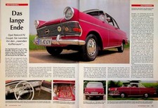 Oldtimer Praxis 2371) Opel Rekord P2 Coupe in einer seltenen Vorstellung auf 4 S, usado comprar usado  Enviando para Brazil