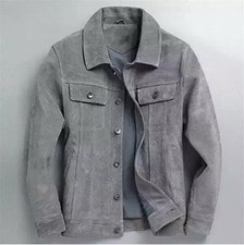 Leather trucker jacket for sale  Poughkeepsie