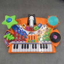 Micrófono teclado piano estudio grabación música DJ Vtech KidiJamz probado * segunda mano  Embacar hacia Argentina