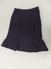 Saia St. John Marie cinza feminina preta Santana malha 6 painéis Gore flare tamanho 8 comprar usado  Enviando para Brazil