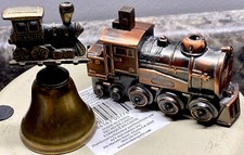 Vtg brass train for sale  New Bedford
