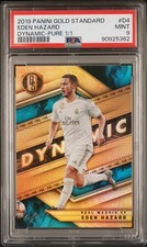 Panini Gold Standard Eden Hazard #4 Dynamic Pure 1/1 Real Madrid PSA 9 2019-20 comprar usado  Enviando para Brazil