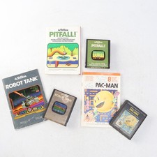 Tanque Pacman Pitfall & Robot para carrinhos Atari 2600 com MANUAIS comprar usado  Enviando para Brazil