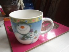 Snowman snowdog mug for sale  NEWBURY