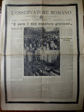 Osservatore romano 1939 usato  Faenza