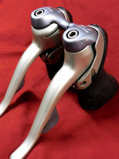 Excelente Vintage 1996 Shimano 105 ST-1055 STI Alavancas de Freio de Câmbio 2 x 8 Velocidades comprar usado  Enviando para Brazil