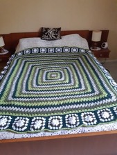 Plaid vintage crochet d'occasion  Commercy