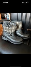 Ash biker boots for sale  BARROW-IN-FURNESS
