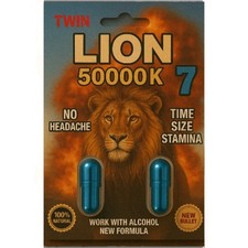 LION 7 K Platinum – 24 cápsulas para homens fórmula de suporte energético para aprimoramento  comprar usado  Enviando para Brazil