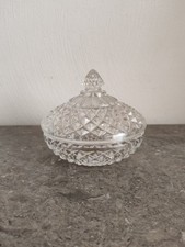 Bonbonnière sucrier cristal d'occasion Bonbonnière sucrier cristal d'occasion  Fayence
