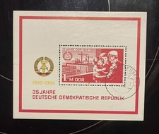 Briefmarkenbogen ddr jahre gebraucht kaufen  Dörpen