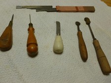 Antique leather tools d'occasion  Expédié en Belgium