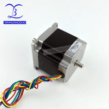 Cnc Nema 23 Motor De Passo Eixo Duplo 57x56mm 3A 1.26N.m 180Oz-in Para Máquina Cnc comprar usado  Enviando para Brazil