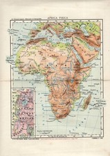 Carta geografica antica usato  Lecco