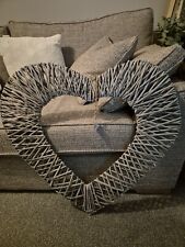 Large wicker grey for sale  WIGAN