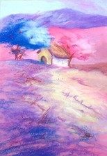 Paysage provence champs d'occasion  Foix