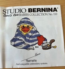 Stickmusterkarte bernina 110 gebraucht kaufen  Landshut