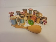 Vintage wood thread for sale  Duluth