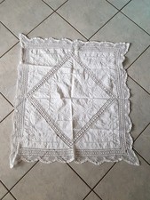 Tischdecke weiß stickereien gebraucht kaufen  Schifferstadt