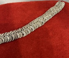 Pulseira flexível SilverTone filigrana centopeia elos de dragão fio torcido gancho fecho comprar usado Pulseira flexível SilverTone filigrana centopeia elos de dragão fio torcido gancho fecho comprar usado  Enviando para Brazil