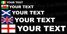 Usado, Adesivos adesivos de sobrenome etiqueta de rali pequenos a grandes Inglaterra Escócia Irlanda País de Gales  comprar usado  Enviando para Brazil