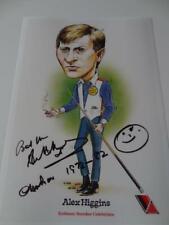 Alex higgins signed for sale  BRIGHOUSE