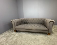Taupe chesterfield seater for sale Taupe chesterfield seater for sale  RAYLEIGH