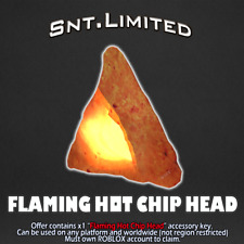 ROBLOX - Cabeça de chip quente flamejante (TODAS as plataformas) comprar usado  Enviando para Brazil