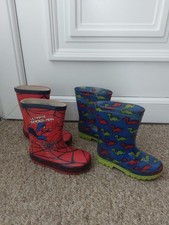 Boys size wellies for sale  GREENFORD