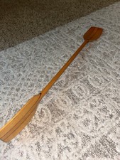 Usado, Vintage 29" Canoa Caiaque Mitchell Canaan Madeira Double Paddle Vendedor amostra comprar usado  Enviando para Brazil