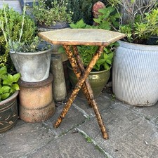 Vintage bamboo hexagonal for sale  BISHOP AUCKLAND