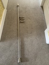 Curtain pole chrome for sale  HINCKLEY