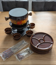 Vintage fondue set gebraucht kaufen  Driedorf