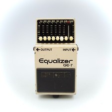 Pedal de efeitos BOSS GE-7 equalizador 1983 feito no Japão etiqueta preta ACA 297500 comprar usado  Enviando para Brazil