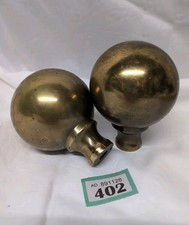 Pair vintage brass for sale  BOGNOR REGIS