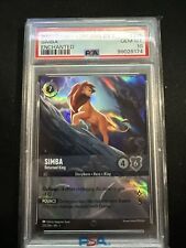 PSA 10 GEM MT Simba - Returned King Enchanted TFC Disney Lorcana #215, usado comprar usado  Enviando para Brazil