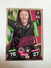 Signed topps attax for sale  FOLKESTONE