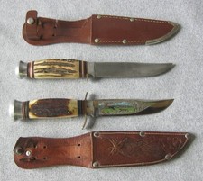 Lot couteau ancien d'occasion  France