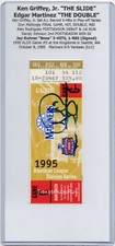 1995 ALDS Gm #5 THE DOUBLE & GRIFFY JR SLIDE Mariners Yankees Ticket Stub BONE comprar usado  Enviando para Brazil