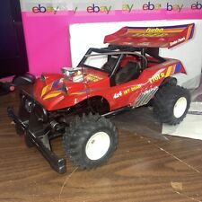 Usado, Radio Shack Red Turbo Tiger Buggy 4x4 Off Road carro de controle remoto antigo Japão Leia a descrição comprar usado  Enviando para Brazil
