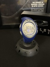 Oakley blue watch for sale  LONDON