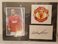Manchester united wayne for sale  ROCHFORD