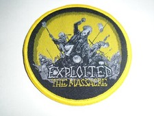 THE EXPLOITED THE MASSACRE WOVEN PATCH comprar usado  Enviando para Brazil
