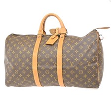 Bolsa de mão de viagem Louis Vuitton Keepall 50 monograma couro marrom M41426 85AA009 comprar usado  Enviando para Brazil