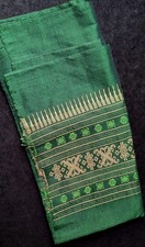 Corredor de mesa de seda verde celta tapeçaria dourada 30" largura x 66" comprimento  comprar usado  Enviando para Brazil