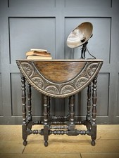Antique carved oak for sale  KING'S LYNN
