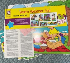 Vintage 1986 Trend Enterprises Clima Quente Divertido Conjunto de Boletins Não Usado 7 comprar usado  Enviando para Brazil